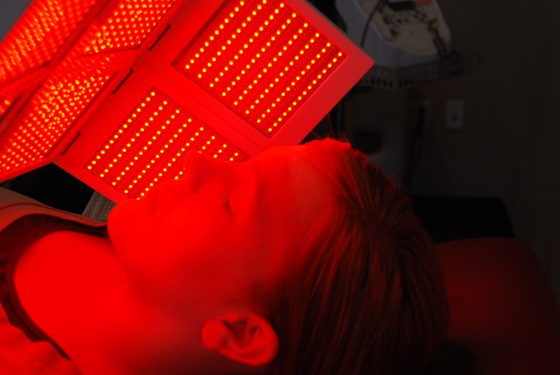 Led Light Therapy Up Close Red 800